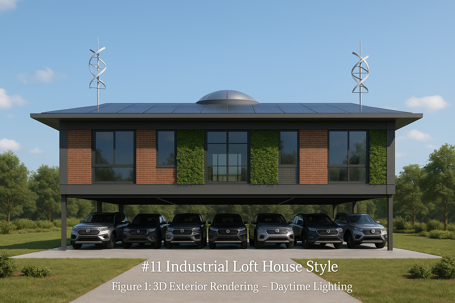 Industrial Loft Model Home